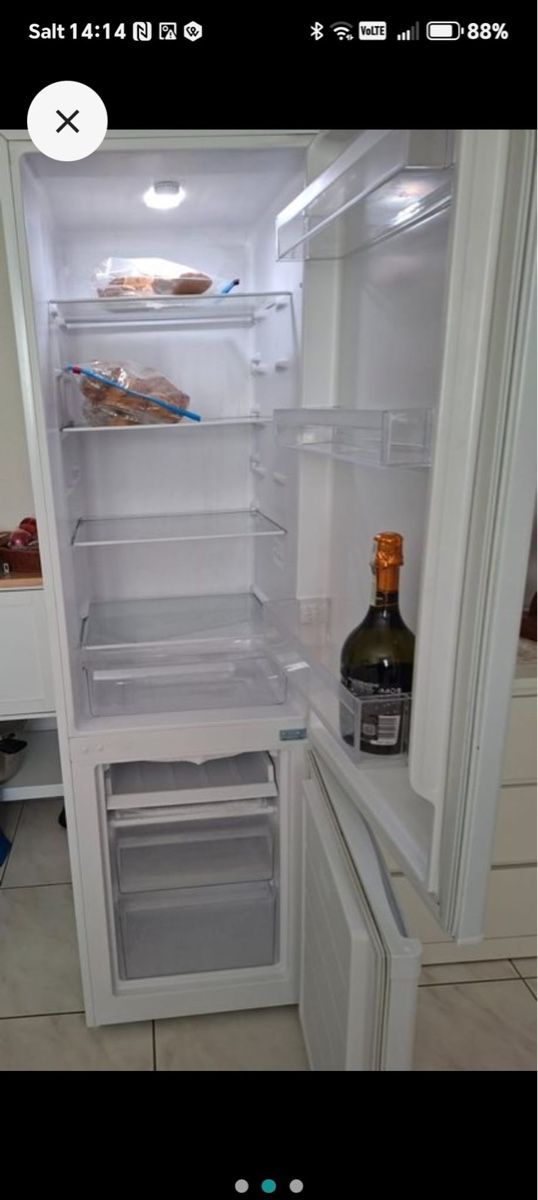 Frigoriferi: Weißer Kühlschrank mit Gefrierfach – Usato da Kloten venduto da oli_v78y 1