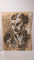 Expressives Portrait , datiert 1950! Franz Rederer ?