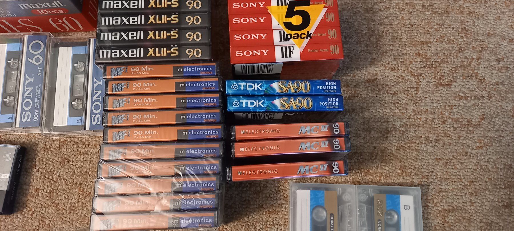 Cassettes audio: Leerkassetten Neu Diverse Marken – D'occasion à Urtenen-Schönbühl par Audiovintage 3
