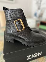 Neue ungetragene Gefüttert Lederstiefel