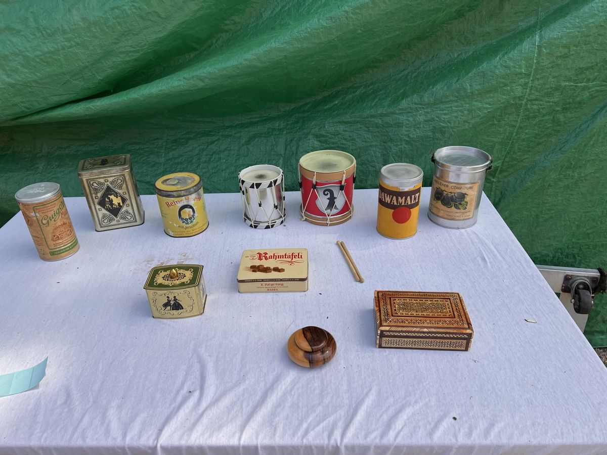 Barattoli: Antike Blechdosen ,Sammlung (119) – Usato da Glattfelden venduto da maa_qcj8