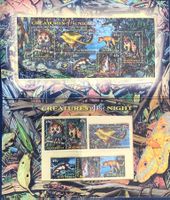 1997 Australien Folder Nachtaktive Tiere - Block + Serie **