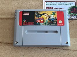 Earthworm Jim 2, SNES, PAL-Version, originales Modul