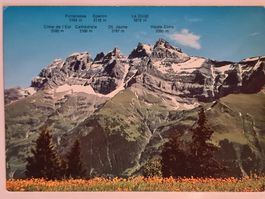 Dents du Midi Postkarte