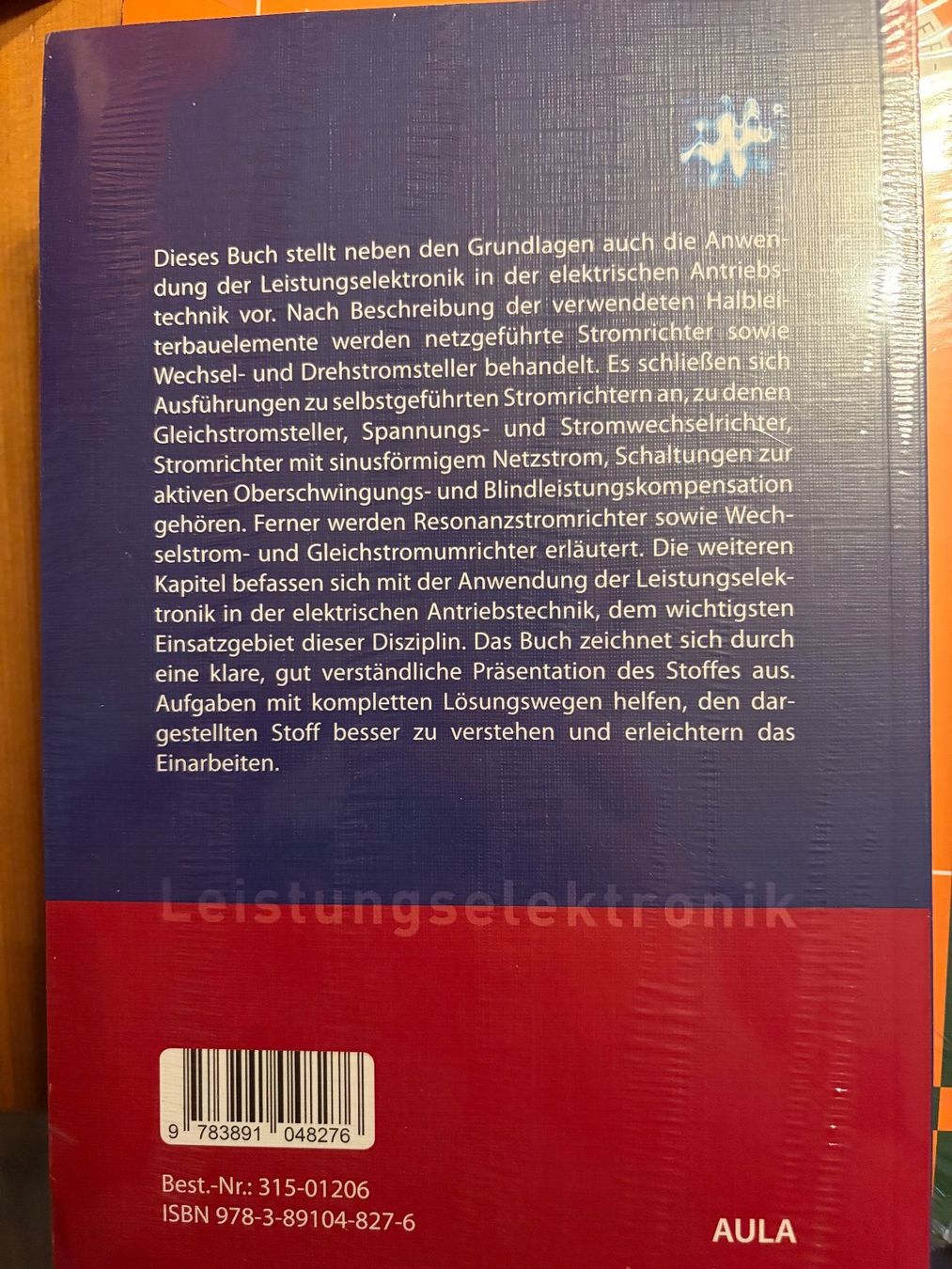 Libri: Fachbuch Leistungselektronik – Nuovo e nell'imballaggio originale da St. Gallen venduto da Donaldinio92 1