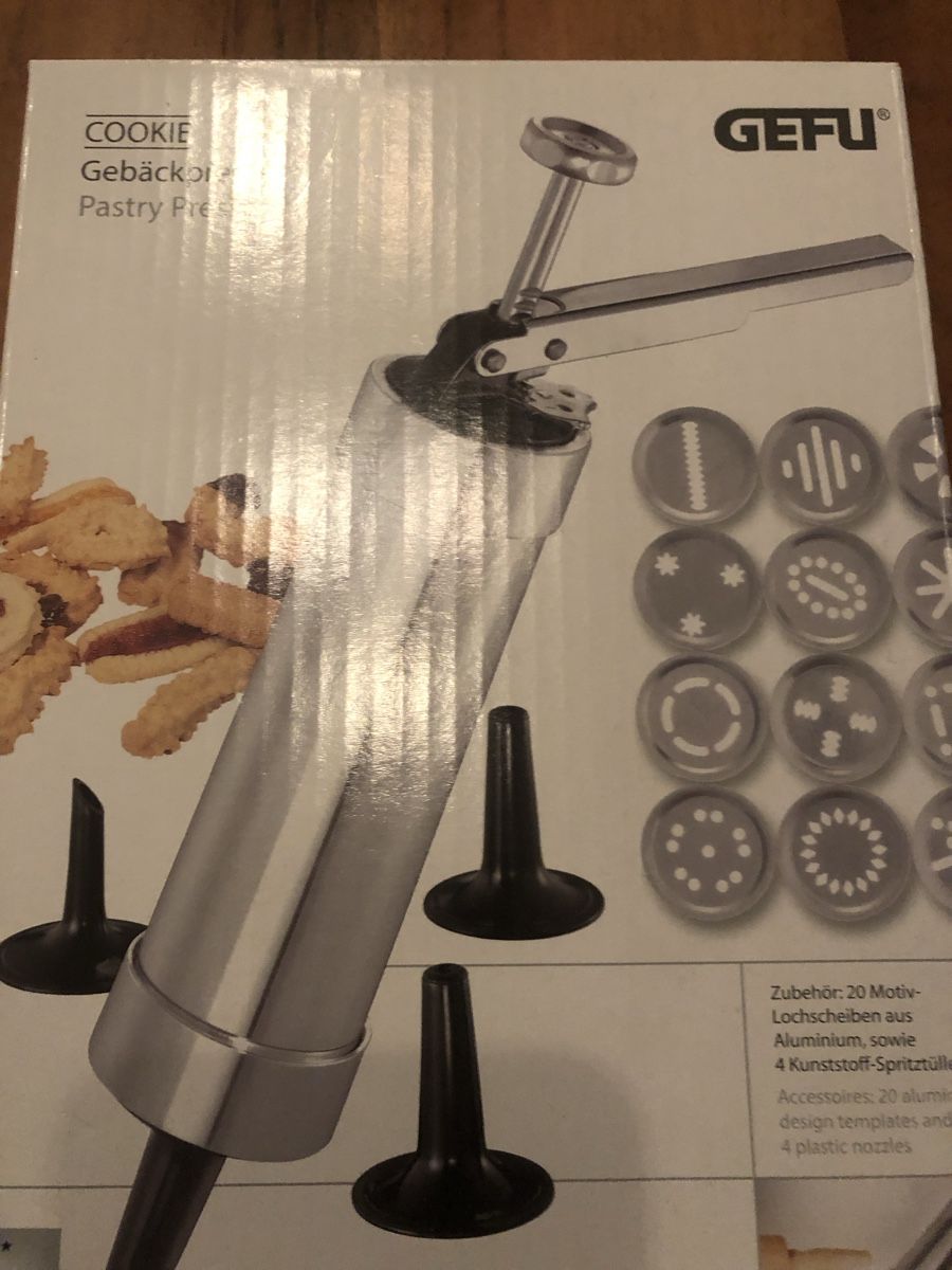 Backformen: Gebäckpresse neu – Neu und originalverpackt aus Naters von Headliner88