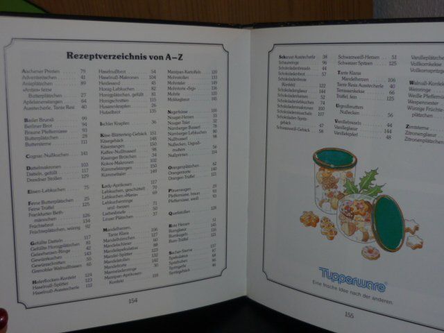 Bücher: WEIHNACHTLICHE TUPPERWARE BÄCKEREI – Gebraucht aus St.Gallen von Anso 1