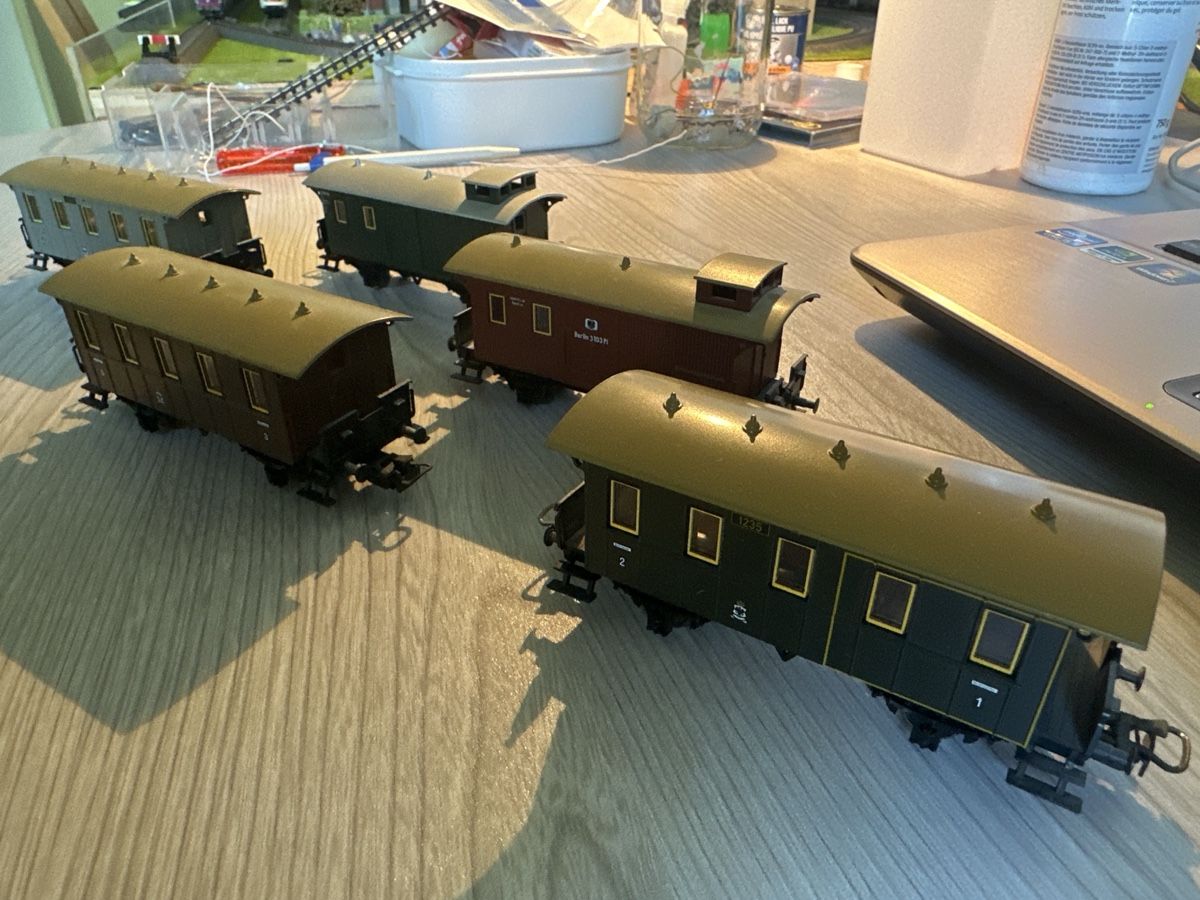 Märklin Modellini di ferrovie: 5 wagons Märklin parfait état  – Nuovo (secondo la descrizione) da Blonay venduto da nja_t22k 3