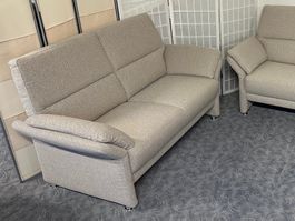 2er Sofa DANIELA von Leu Stoff Q2 Morcote beige 156 cm