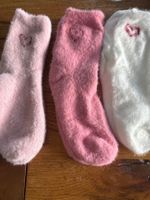 3x Kuschelsocken - flauschig weich-Wohlfühlen- Zeit für Dich
