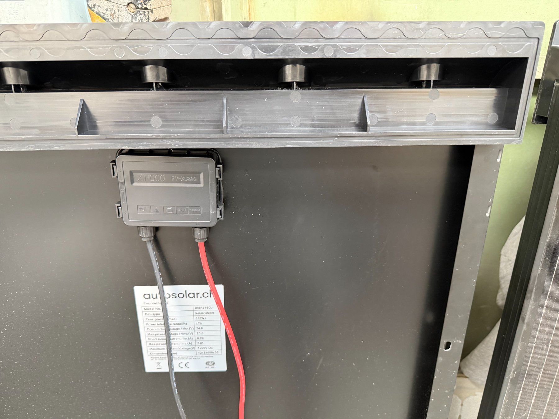 Solargeräte und Solarprodukte: Solarpanel 160 Watt – Gebraucht aus Wettingen von Semi82.1 5