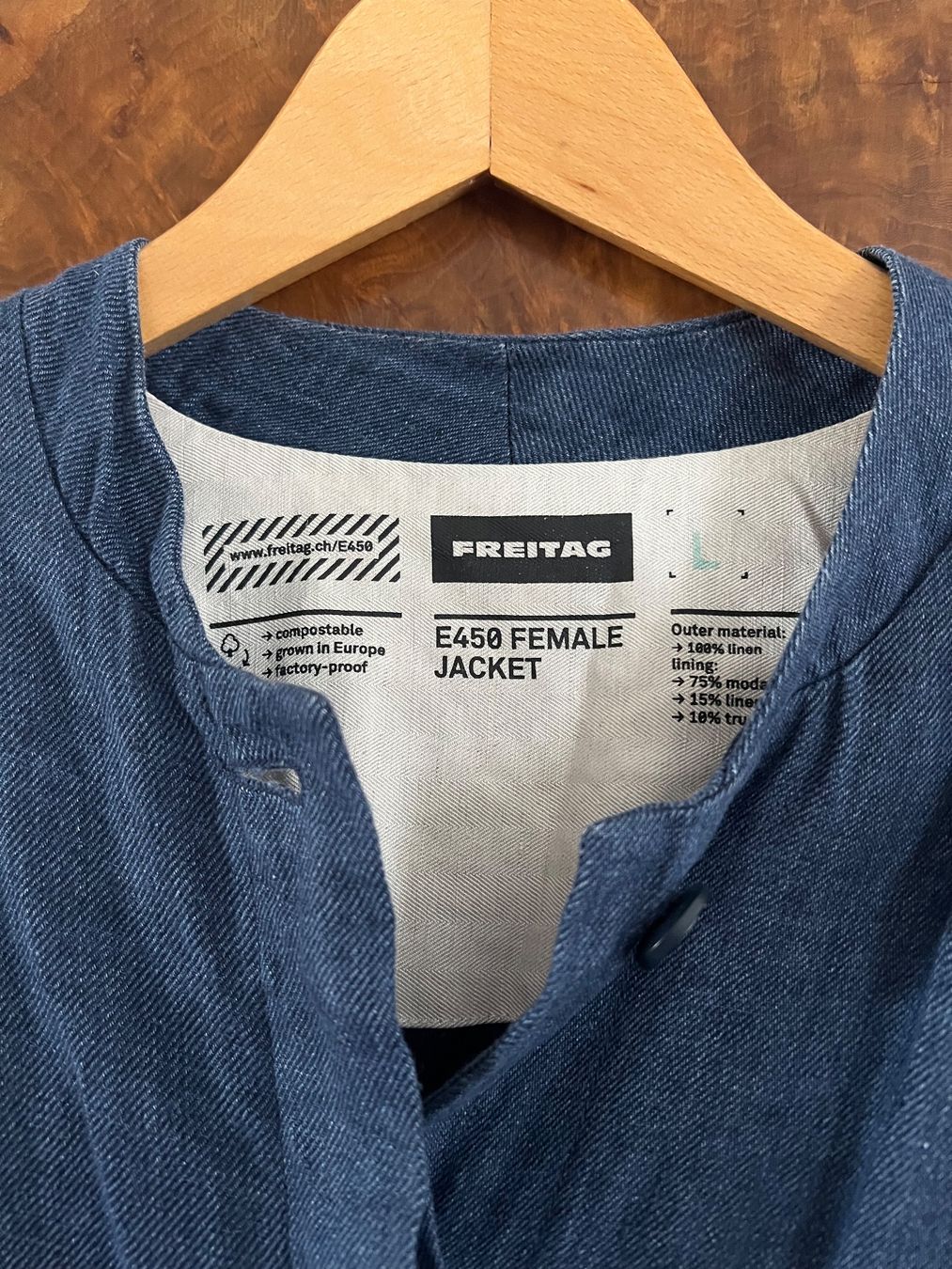 Freitag Vestes: Freitag E450 Female Jacket  L – D'occasion à Biel/Bienne par Girasole232