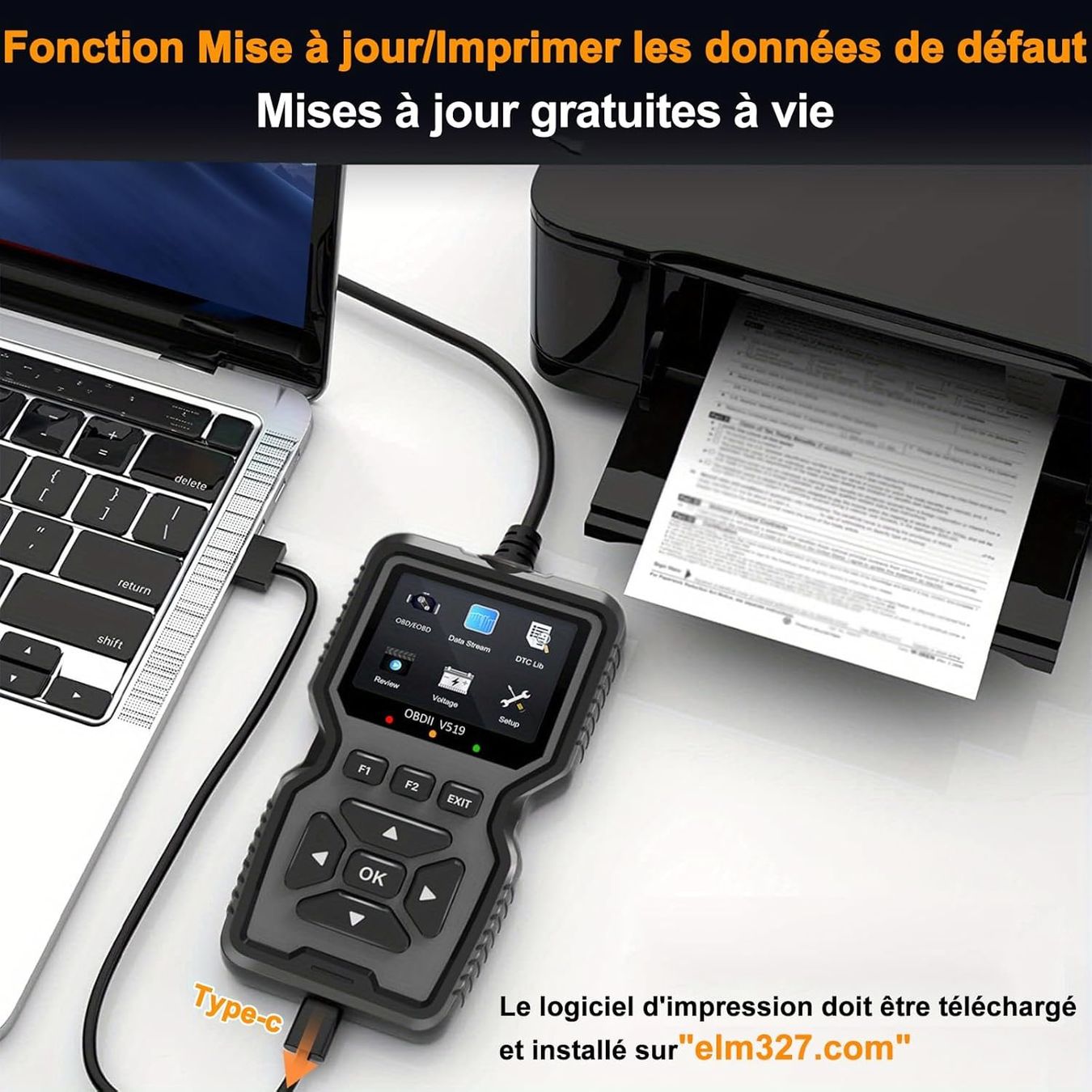 Mesurer: Professionelles OBD2 Diagnosegerät Motor Fehlercode Scanner – Neuf avec emballage d'origine à Genève par Lotus-18 6