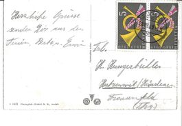 Vollstempel Göschenen UR, 1949