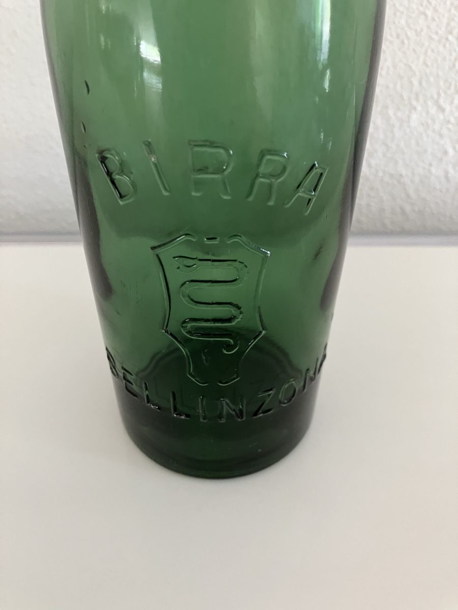 Bottiglie: Antike Bierflasche: birra Bellinzona – Usato da losone venduto da china06