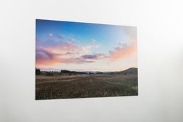 Wandbild Landschaft Alu-Dibond 75x50cm
