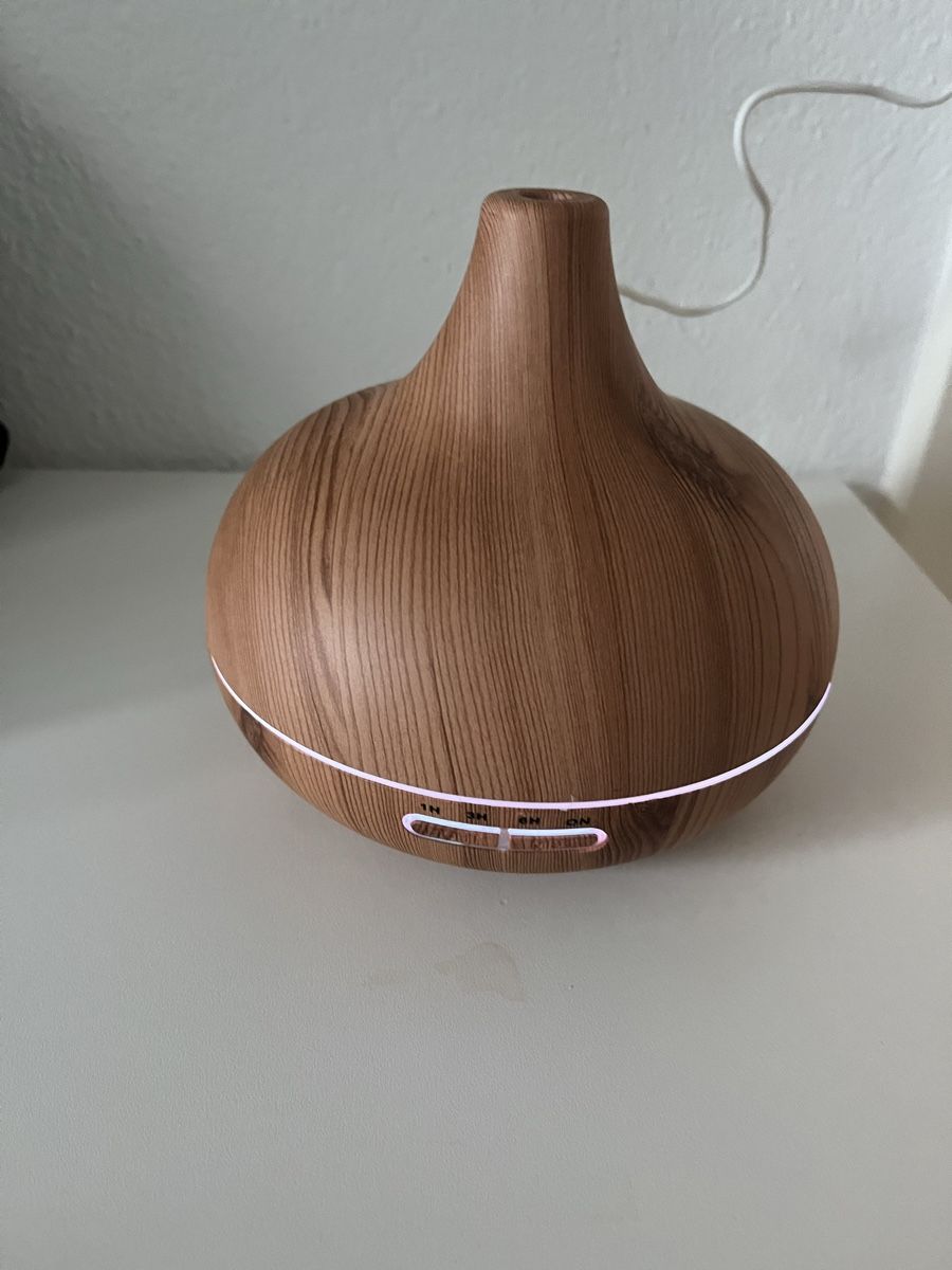 Diffusori di oli essenziali: Aroma Diffuser CHI hellbraun mit Ölen – Nuovo (secondo la descrizione) da Schüpfen venduto da Bella1. 7