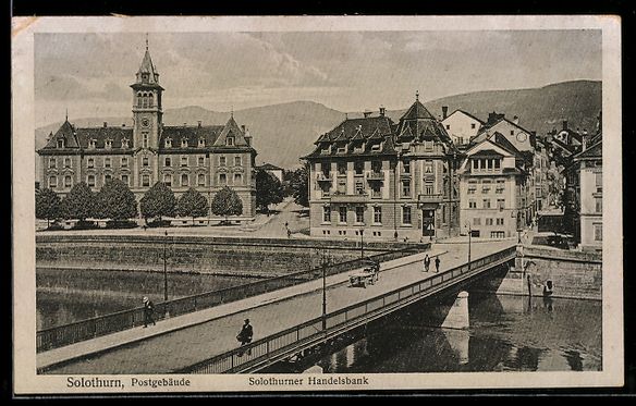 Cartes postales: Solothurn, Postgebäude, Solothurner Han – D'occasion à Berlin par bartko-reher