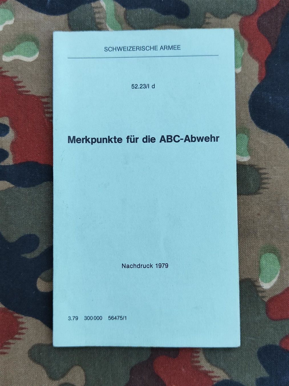 Tracteurs: Merkblatt 52.23/I d, Merkpunkte ABC – D'occasion à Bauma par SwissMilitaria