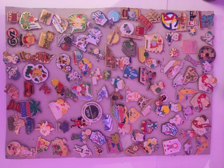 Sammlung Pins Anstecker Abzeichen
