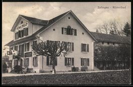AK Zofingen, Gasthaus Römerbad, 1920