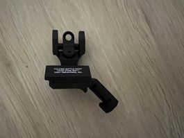 Troy 45 Degree Folding Battle Sights Round Rear Airsoft