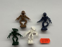 4 Stück Lego Bionicle Toa Hordika Figuren Original Rarit
