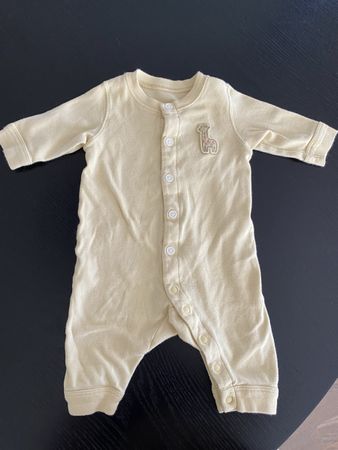 Baby Overall Giraffe Gelb Grösse 62/68 Top Zustand!