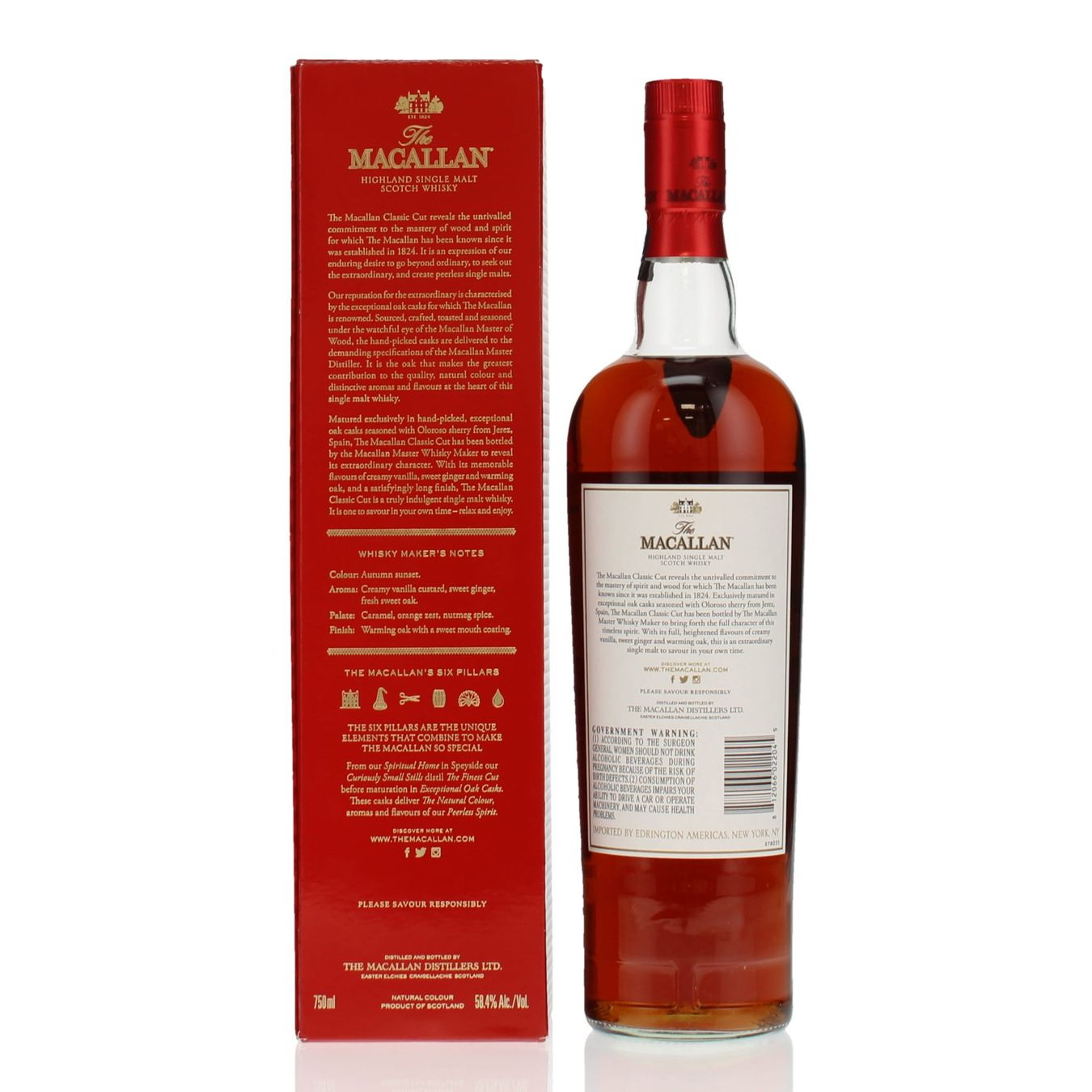 Macallan Bevande alcoliche: Macallan Classic Cut 2017 Release – Nuovo e nell'imballaggio originale da Bouveret venduto da Exclusive_Spirits 1