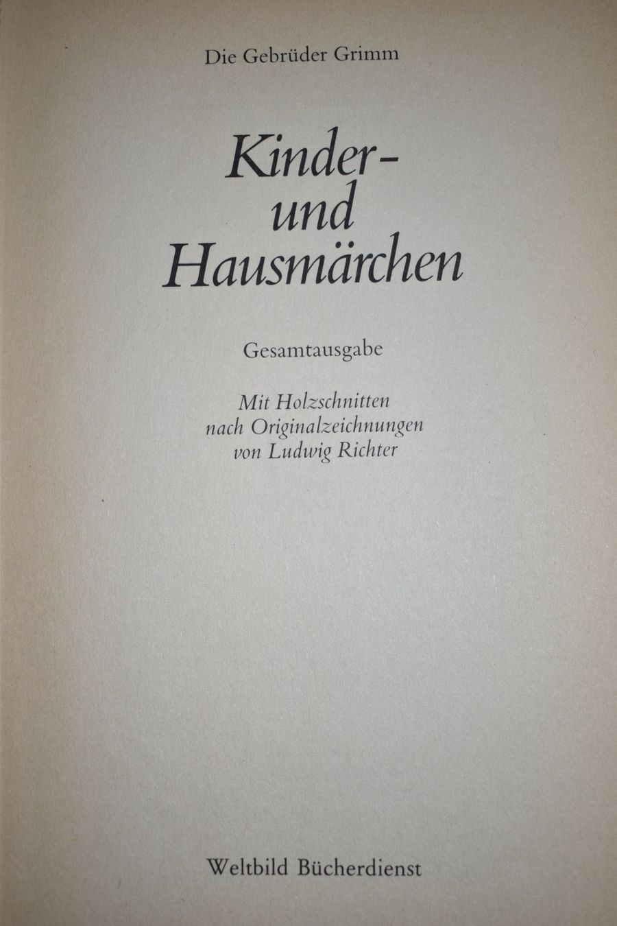 Bücher: Grimm Märchenbuch, Gesamtausgabe – Gebraucht aus Speicher von Indigoblau_3 1