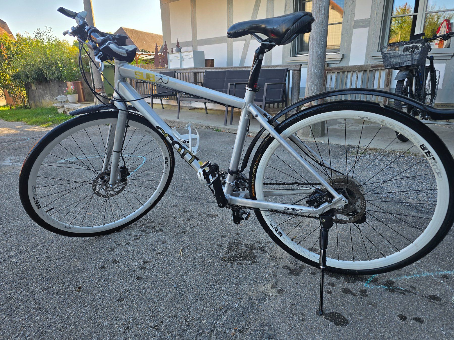 Scott Velos: Fahrrad Scott Sub 20 silber gebraucht – Gebraucht aus Seewil von flowbow