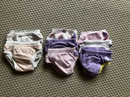 8 Mädchen Trainings Unterhosen 