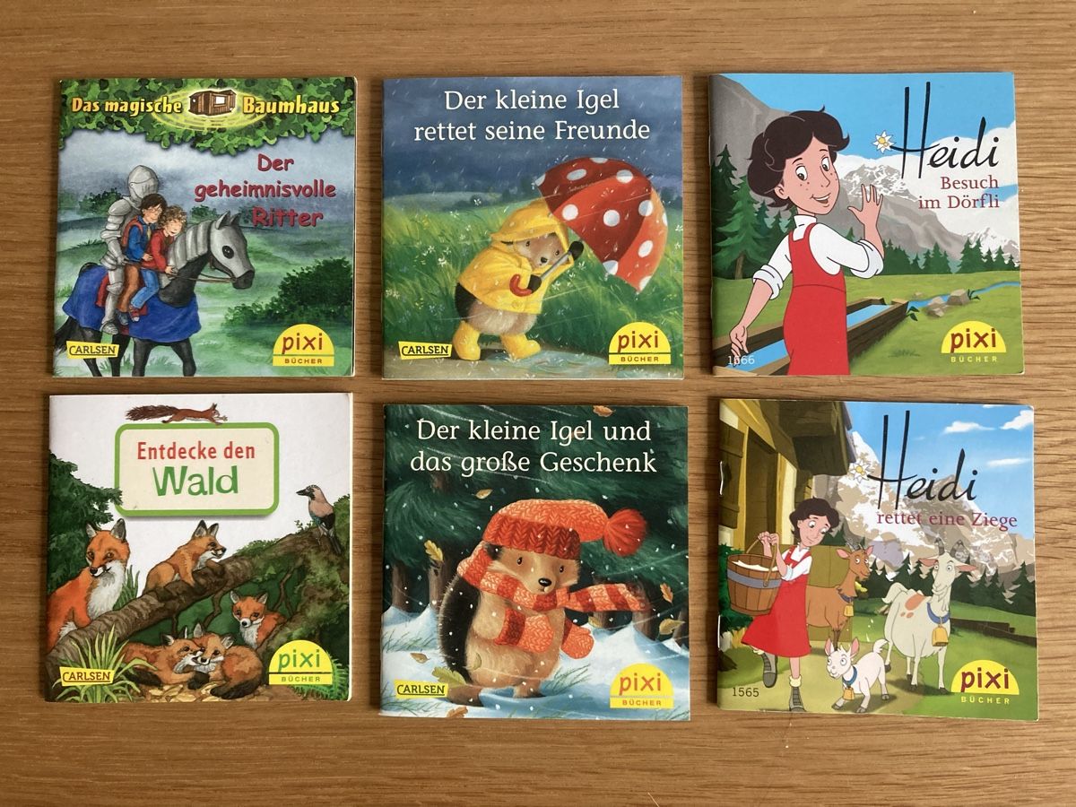 Libri: 6 Pixi Büchlein – Usato da Winterthur venduto da Whitefish