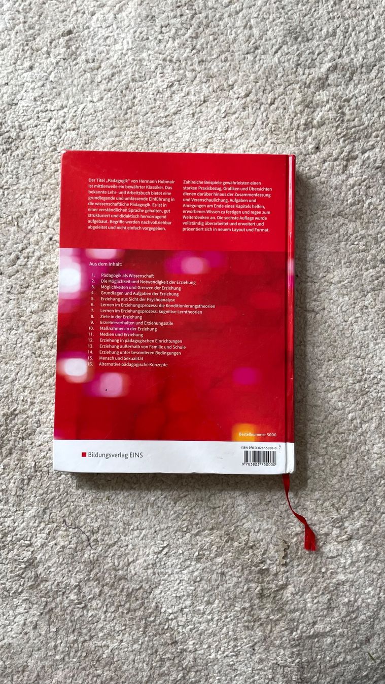 Bücher: Hobmair Pädagogik Schulbuch – Gebraucht aus Wabern von sofiiaa.bb 1