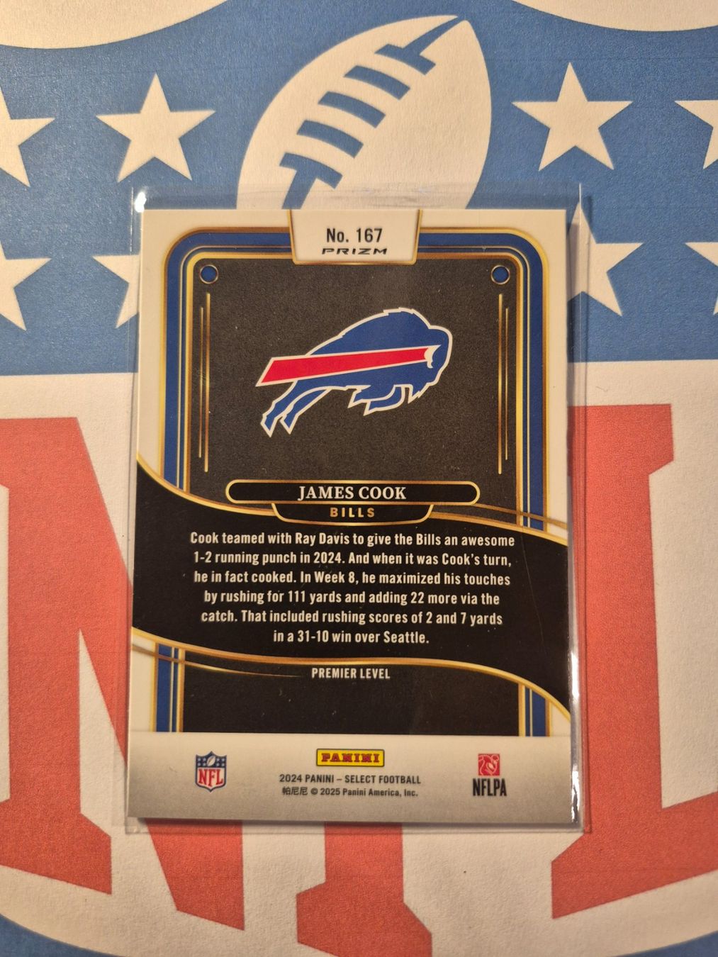 Panini Carte collezionabili: NFL James Cook Buffalo Bills – Usato da Treiten venduto da Sauber73 1