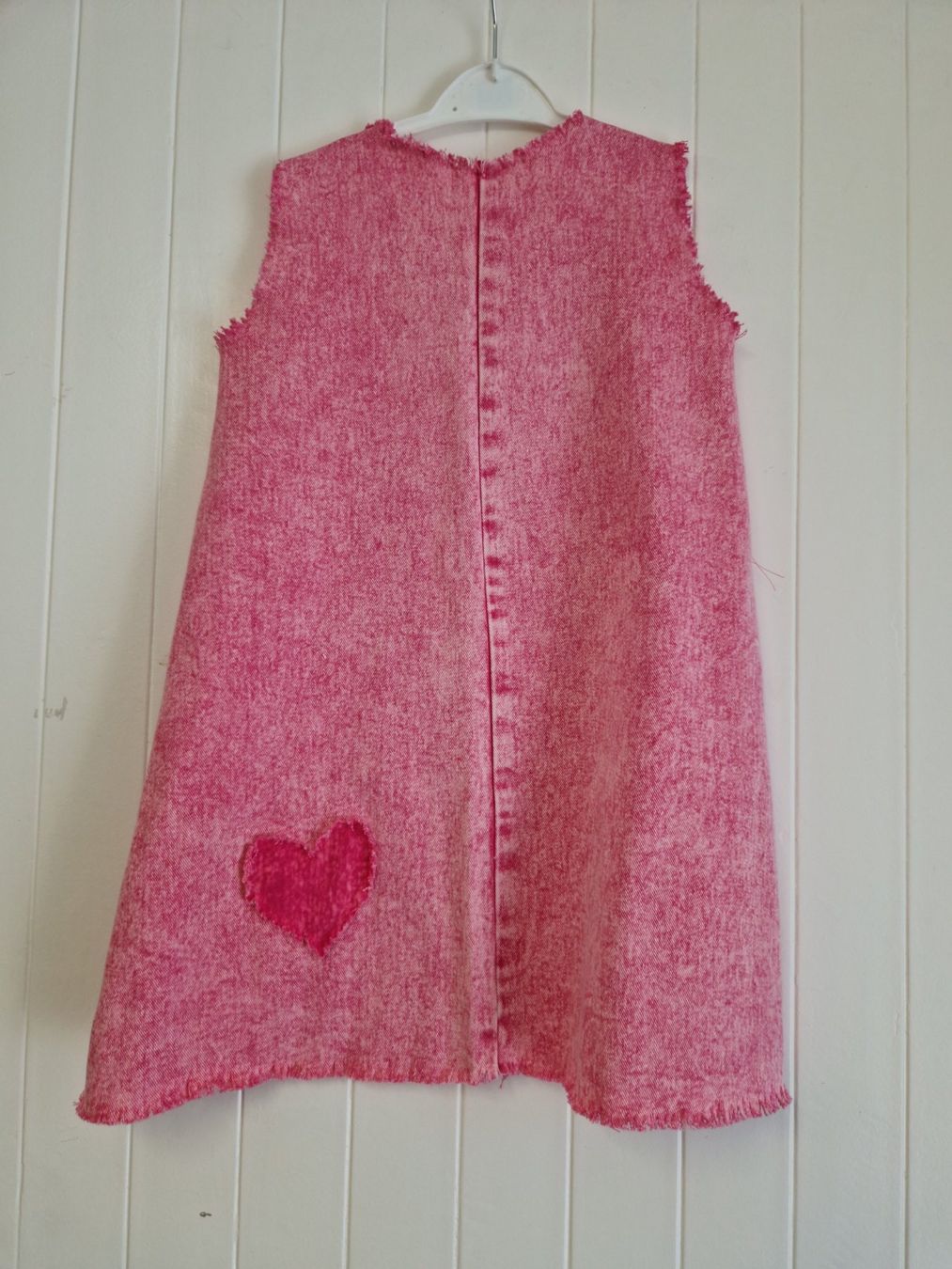Vestiti & Gonne: Robe jeans rose pièce unique 128 / 8A – Nuovo e nell'imballaggio originale da St-Imier venduto da goodber 3