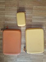 Moleskine Etuis Set 3-teilig gelb orange guter Zustand