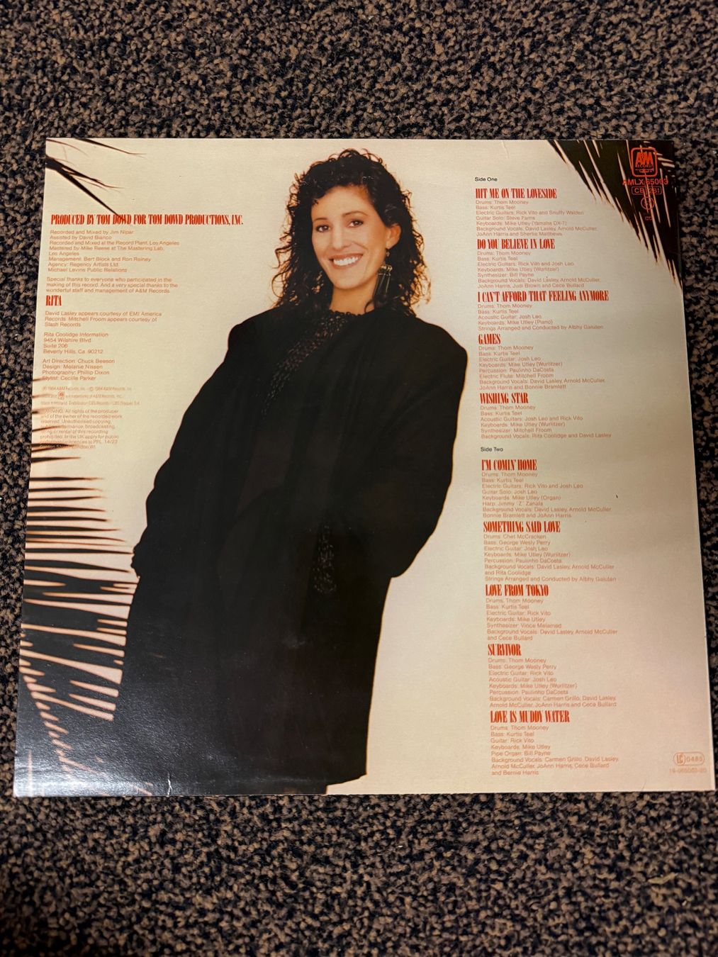 Vinyles: Schallplatte / Rita Coolidge / inside the fire – D'occasion à Freidorf TG par sarotiko 1