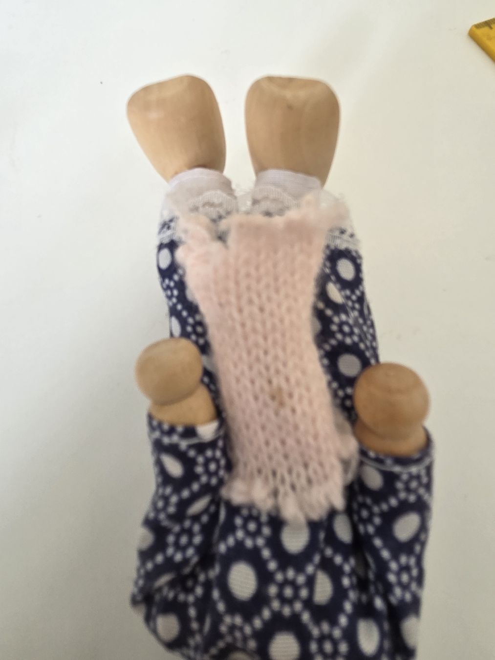 Bambole: Biegepuppe, 12 cm, Grossmutter, Puppe, Püppchen – Usato da Arlesheim venduto da Vera6 2