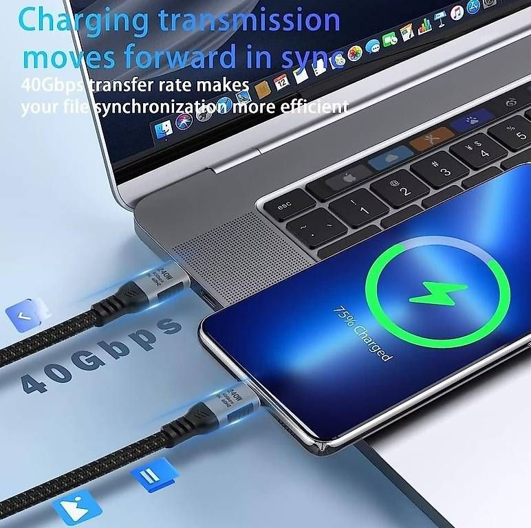 Cavi: PowerGuard USB C  USB C Kabel / 1 M / USB 4 / 240 W – Usato da Muttenz venduto da weg_tp6d 2