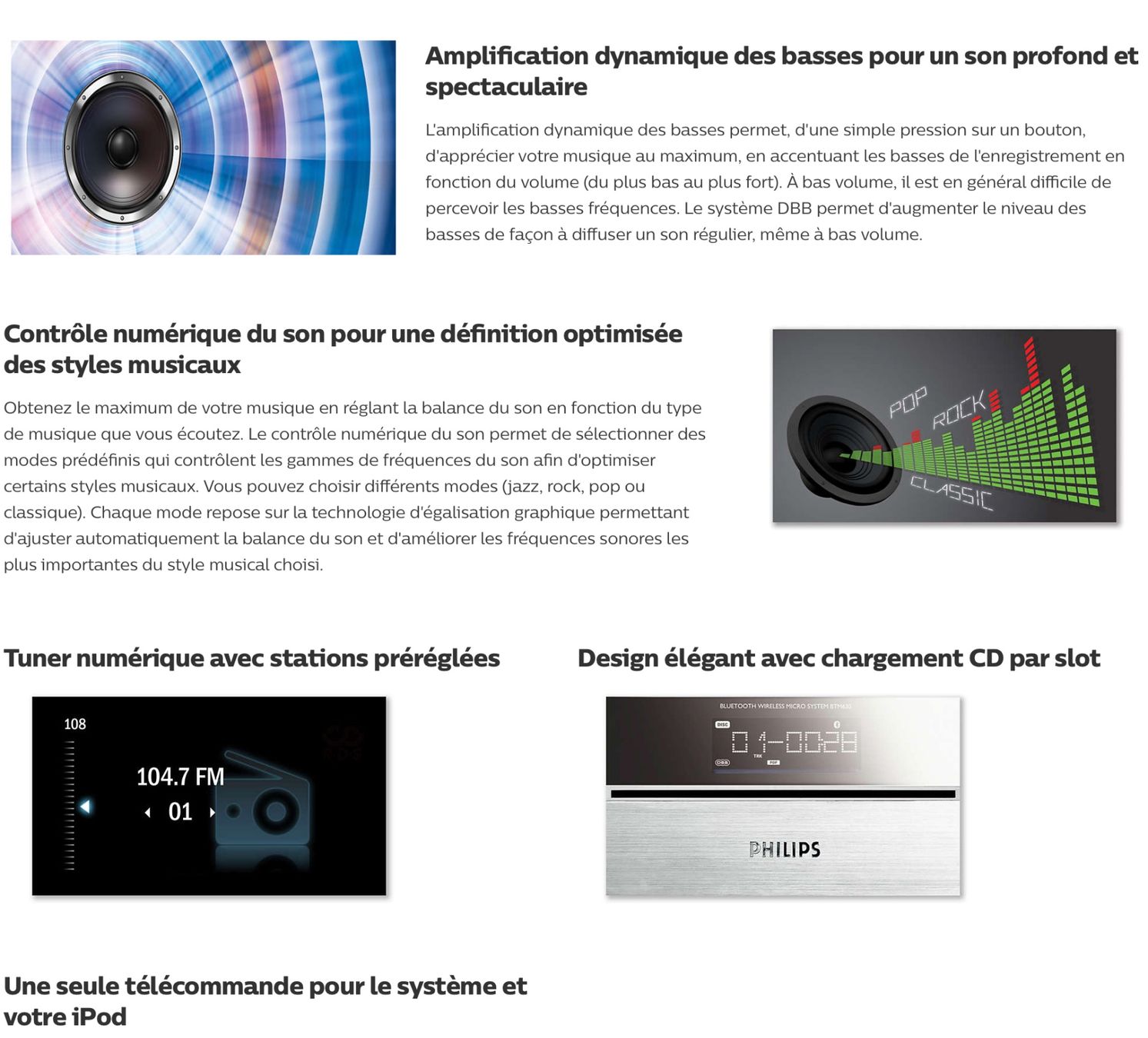 Philips Lettore multimediale & Streamer: PHILIPS DCM230/12 Micro System – Usato da St-Gingolph venduto da GoldenKeys 9