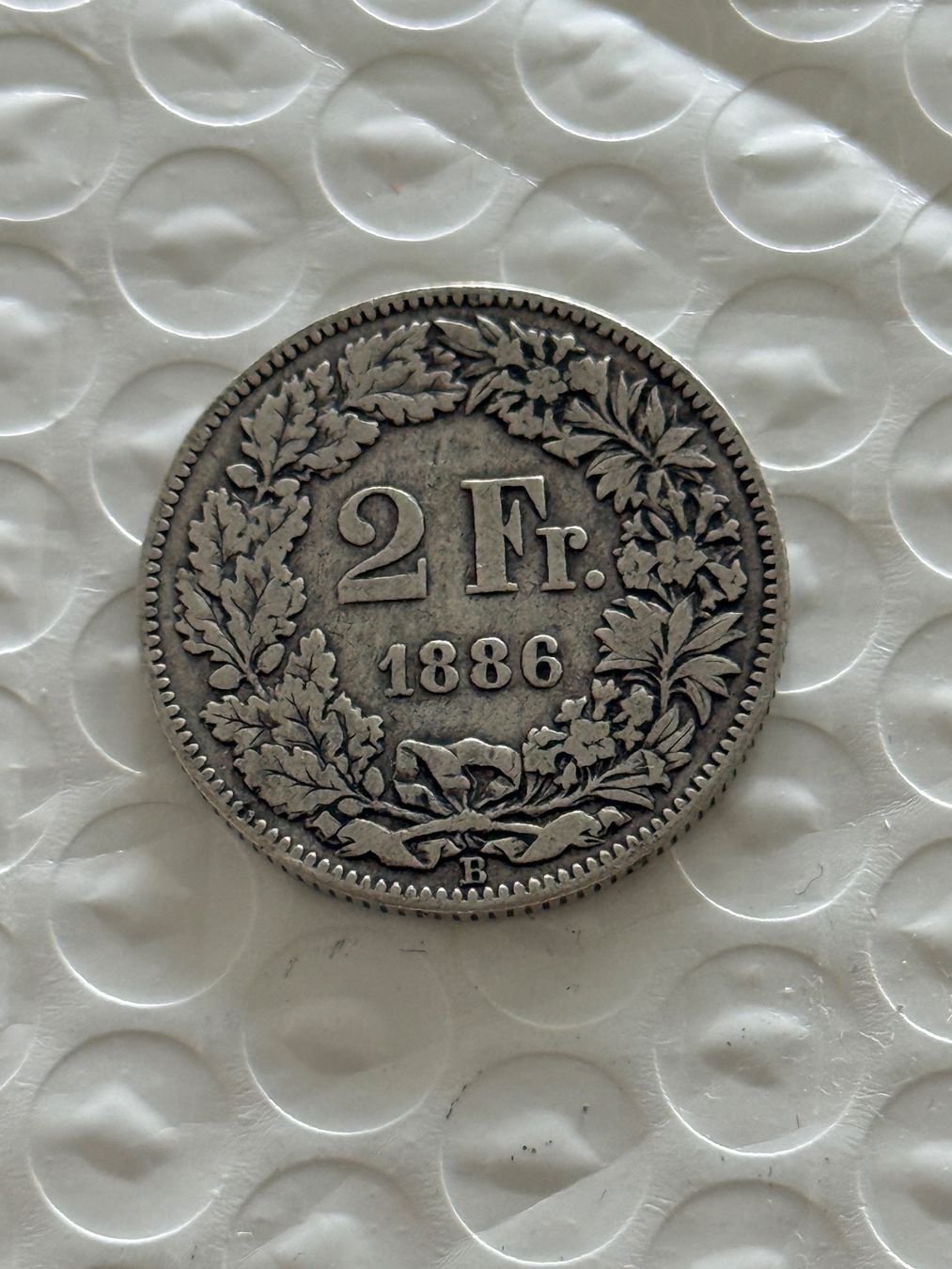 Tutti le monete: 2 Franken 1886  Rar – Usato da Wallisellen venduto da SWISS_SILVER1