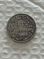 2 Franken 1886  Rar