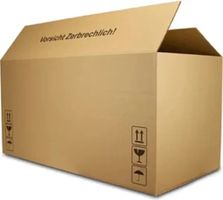 Karton 120 x 60 x 60 cm mit Höhenriller – (6 stück)