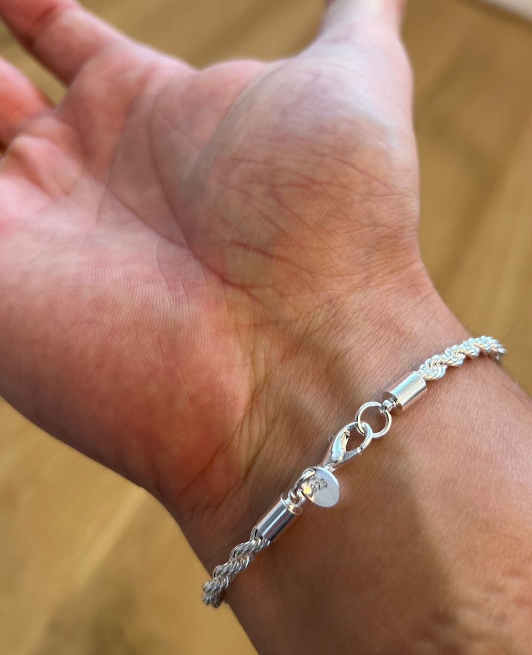 Bracciali & Braccialetti: Silbernes Armband, neu, Sterlingsilber – Nuovo (secondo la descrizione) da Domat/Ems venduto da WatchmeSa 1
