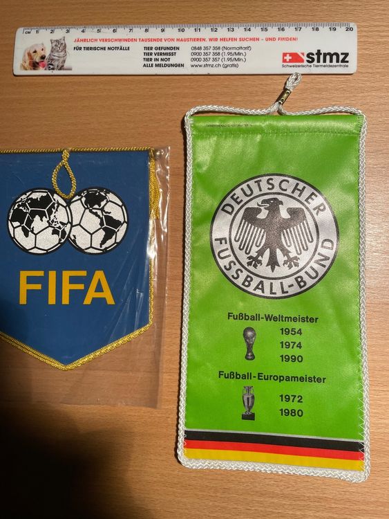 Fanion De Foot Vorwärts Dessau - Allemagne - Vintage état Correct