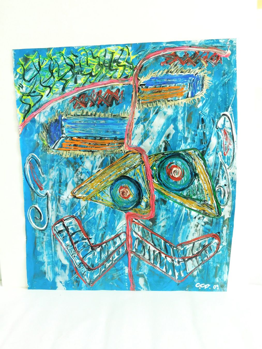 Gemälde: Moderne Kunstmalerei Akryl 2003er – Gebraucht aus Emmenbrücke von Ulisse-22 1