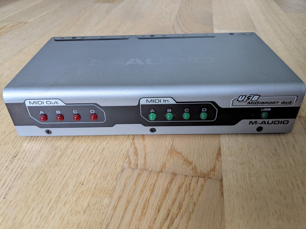 MAudio MidiSport 4x4 USB MIDI Interface Kaufen auf Ricardo