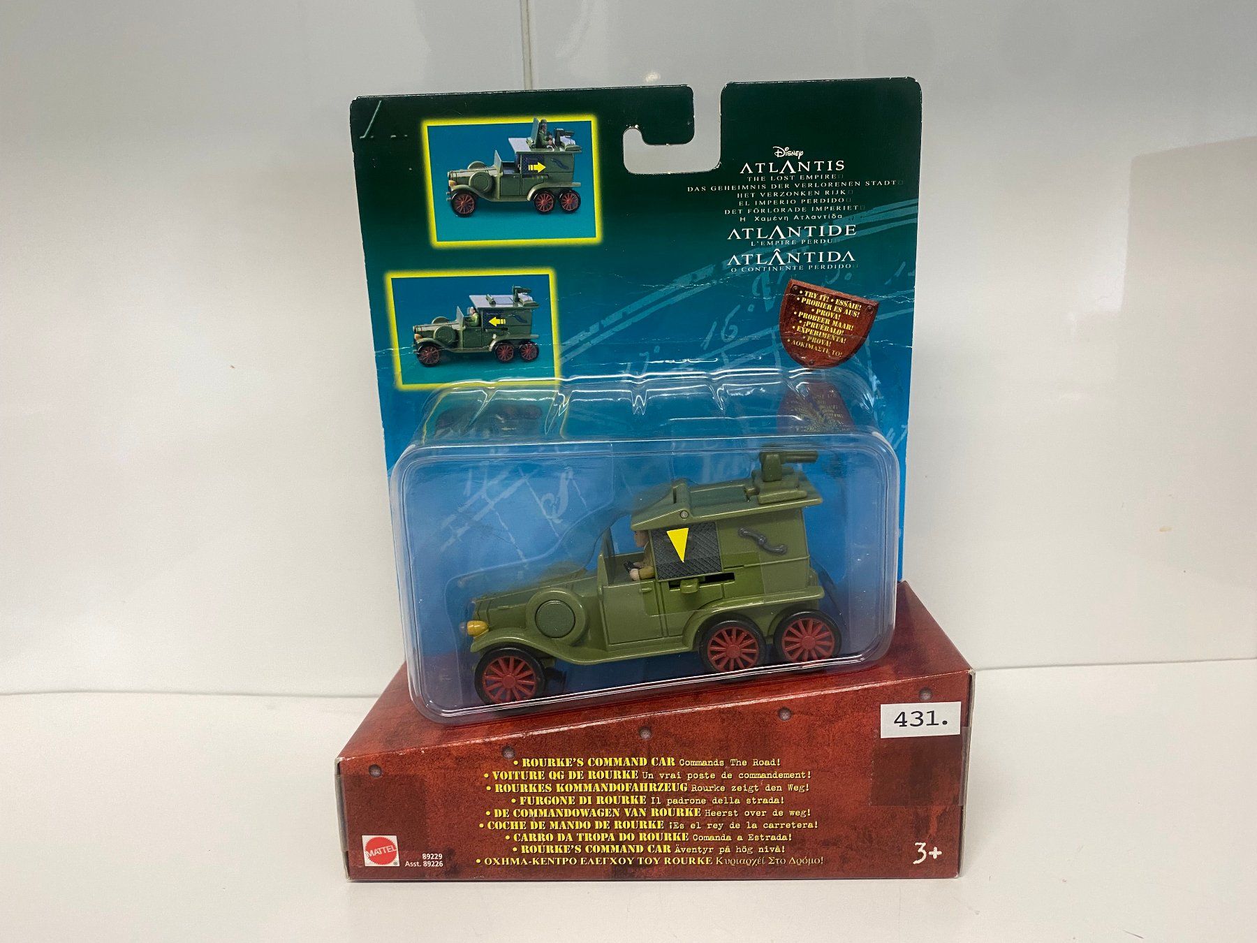 Disney Modellini d'auto: Disney Atlantis Rourke's Comand Car 431 – Nuovo e nell'imballaggio originale da Stäfa venduto da elcondor245 5