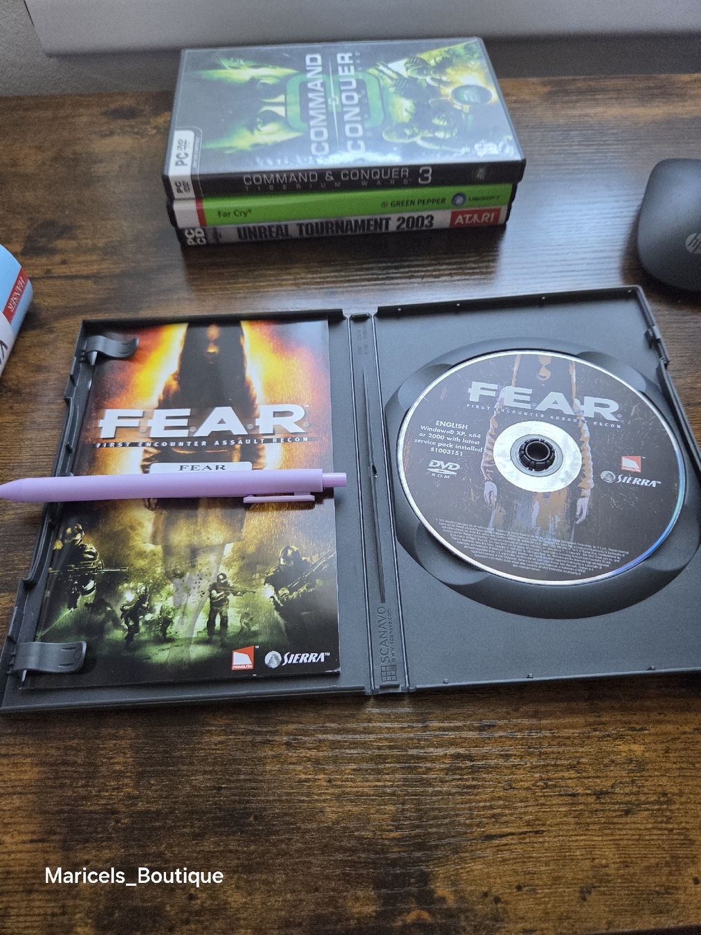 Giochi: F.E.A.R. First Encounter Assault Recon PC Game DVD – Usato da Winterthur venduto da Maricels_Boutique 1